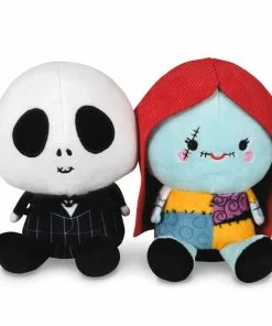 Hallmark Disney Tim Burton's The Nightmare Before Christmas Better Together Jack & Sally Magnetic Plush, 5"