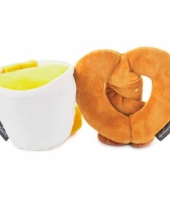 Hallmark Better Together Pretzel And Cheese Dip Magnetic Plush, 5" 5 Hallmark Better Together Pretzel And Cheese Dip Magnetic Plush, 5" -Department Store Shop Better Together Pretzel and Cheese Dip Magnetic Plush 1KID2093 03