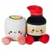 Hallmark Better Together Sushi And Soy Sauce Magnetic Plush, 5.25"