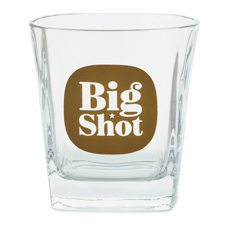 Hallmark Big Shot Lowball Glass, 15 Oz. 1 Hallmark Big Shot Lowball Glass, 15 Oz.