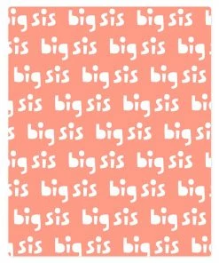 Hallmark Big Sis Fleece Blanket, 50x60 -Department Store Shop Big Sis Fleece Blanket 1BBY4845 03