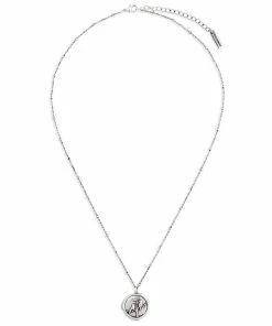 Birds Charm Dear You Sister Necklace, 17.5" 5 Birds Charm Dear You Sister Necklace, 17.5" -Department Store Shop Birds On Branch Silver Charm Necklace 1005060049 03