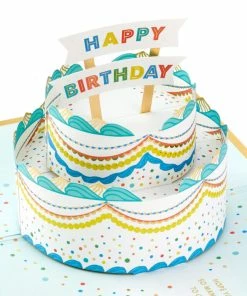 Hallmark Celebrating You Cake 3D Pop-Up Birthday Card