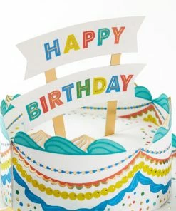 Hallmark Celebrating You Cake 3D Pop-Up Birthday Card -Department Store Shop Birthday Cake 3D PopUp Birthday Card 1299LAD2895 04
