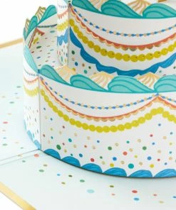 Hallmark Celebrating You Cake 3D Pop-Up Birthday Card -Department Store Shop Birthday Cake 3D PopUp Birthday Card 1299LAD2895 05