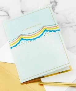 Hallmark Celebrating You Cake 3D Pop-Up Birthday Card -Department Store Shop Birthday Cake 3D PopUp Birthday Card 1299LAD2895 07