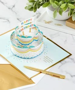 Hallmark Celebrating You Cake 3D Pop-Up Birthday Card -Department Store Shop Birthday Cake 3D PopUp Birthday Card 1299LAD2895 08