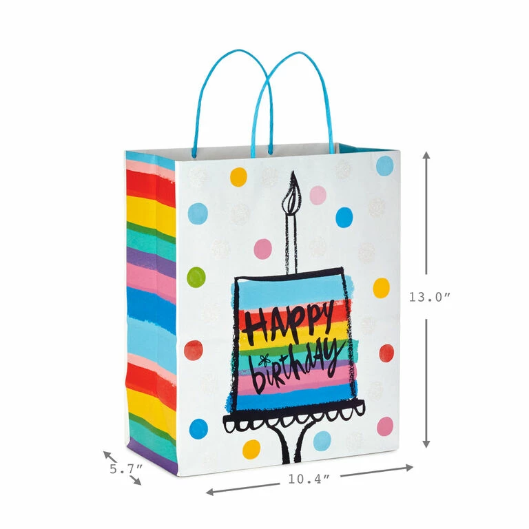 Hallmark Birthday Cheer 8-Pack Assorted Gift Bags 3 Hallmark Birthday Cheer 8-Pack Assorted Gift Bags - Image 3