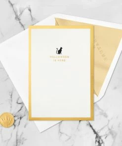 Hallmark Fun And Frightful 3D Pop-Up Halloween Card 15 Hallmark Fun And Frightful 3D Pop-Up Halloween Card -Department Store Shop Black Cat on Pumpkins 3D PopUp Halloween Card 1299IEH1003 06