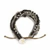 Demdaco Your Journey Layered Black Prayer Bracelet