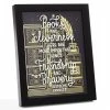 Hallmark Harry Potter™ Friendship And Bravery Hermione Granger™ Framed Quote Sign, 8x10