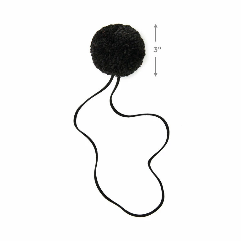 Hallmark 26" Black-and-White Fabric Gift Wrap With Elastic Band 5 Hallmark 26" Black-and-White Fabric Gift Wrap With Elastic Band - Image 5