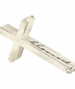 Blessed Slanted Tabletop Cross