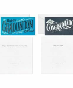Hallmark Sophisticated Assorted Money Holder Graduation Cards, Pack Of 36 11 Hallmark Sophisticated Assorted Money Holder Graduation Cards, Pack Of 36 -Department Store Shop Blue Black Money Holder Graduation Cards Assortment 5GEY1002 03