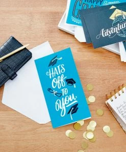 Hallmark Sophisticated Assorted Money Holder Graduation Cards, Pack Of 36 17 Hallmark Sophisticated Assorted Money Holder Graduation Cards, Pack Of 36 -Department Store Shop Blue Black Money Holder Graduation Cards Assortment 5GEY1002 09