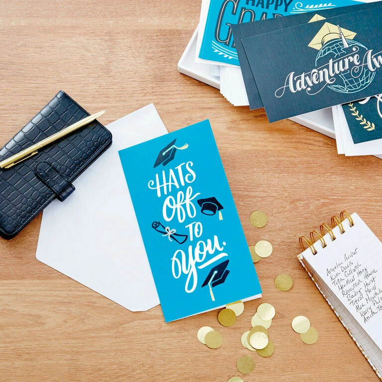 Hallmark Sophisticated Assorted Money Holder Graduation Cards, Pack Of 36 9 Hallmark Sophisticated Assorted Money Holder Graduation Cards, Pack Of 36 - Image 9