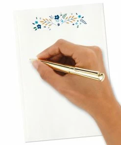 Hallmark Blue Floral Stationery Set, Box Of 20 -Department Store Shop Blue Floral Stationery Set 1499STN1140 04