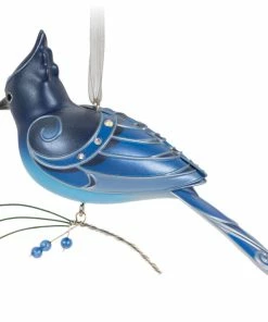 Hallmark The Beauty Of Birds Steller's Jay Ornament 11 Hallmark The Beauty Of Birds Steller's Jay Ornament -Department Store Shop Blue Jay Bird Keepsake Ornament 1799QXR8057 06