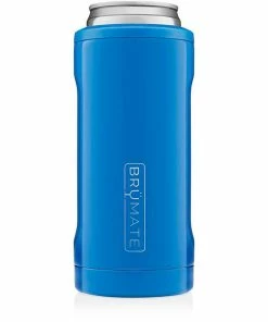 BruMate Royal Blue Stainless Steel Skinny Can Cooler, 12 Oz.