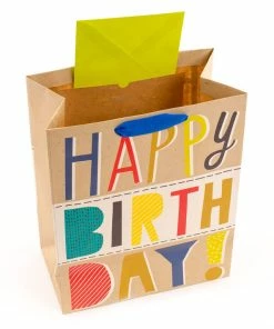 Hallmark Bold Birthday 3-Pack Assorted Gift Bags With Tissue 10 Hallmark Bold Birthday 3-Pack Assorted Gift Bags With Tissue -Department Store Shop Bold Birthday 3Pack Small and Large Gift Bags Tissue 5EGB6054 05