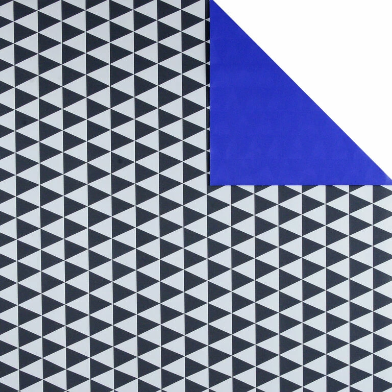 Hallmark Bold Patterns And Solids 3-Pack Reversible Wrapping Paper 5 Hallmark Bold Patterns And Solids 3-Pack Reversible Wrapping Paper - Image 5