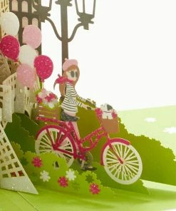 Hallmark Bonjour Eiffel Tower 3D Pop-Up Hello Card -Department Store Shop Bonjour Eiffel Tower 3D PopUp Hello Card 1299LAD9664 05