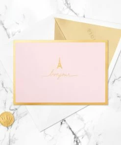 Hallmark Bonjour Eiffel Tower 3D Pop-Up Hello Card -Department Store Shop Bonjour Eiffel Tower 3D PopUp Hello Card 1299LAD9664 06