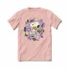 Brief Insanity Snoopy Floral T-Shirt, Medium