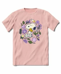 Brief Insanity Snoopy Floral T-Shirt, Medium