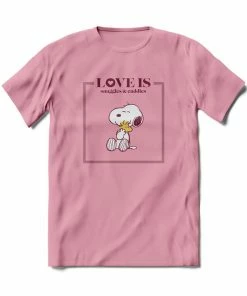 Brief Insanity Snoopy Love T-Shirt, Small