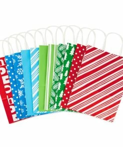 Hallmark 13" Bright Fun 12-Pack Assorted Christmas Gift Bags -Department Store Shop Bright Fun 12 Assorted Large Christmas Gift Bags 5XGB2812 04