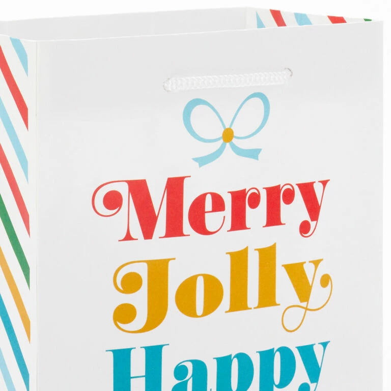 Hallmark Bright Wishes 8-Pack Christmas Gift Bags, Assorted Sizes And Designs 5 Hallmark Bright Wishes 8-Pack Christmas Gift Bags, Assorted Sizes And Designs - Image 5