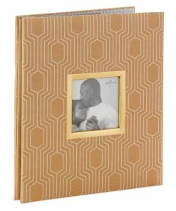 Hallmark Hexagons On Kraft Large Refillable Photo Album