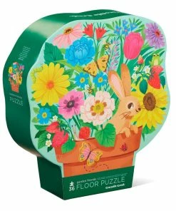 Crocodile Creek Garden Friends 36-Piece Floor Puzzle