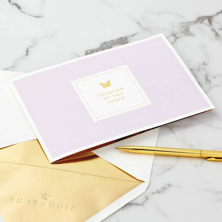 Hallmark Butterfly Bouquet Thankful For You 3D Pop-Up Thinking Of You Card 5 Hallmark Butterfly Bouquet Thankful For You 3D Pop-Up Thinking Of You Card - Image 5