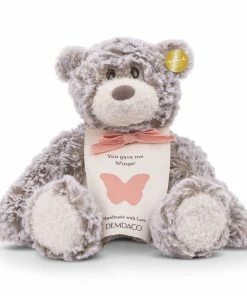 Demdaco Mini Giving Bear, Butterfly