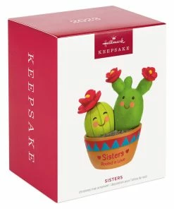 Hallmark Cactus Sisters Ornament -Department Store Shop Cactus Sisters Rooted in Love Keepsake Ornament 1599QGO2569 04