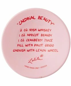 Enesco Lolita Cardinal Beauty Handpainted Wine Glass, 15 Oz. -Department Store Shop Cardinal and Cherry Blossoms Handpainted Wine Glass 6009225 04