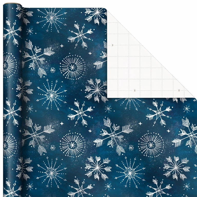 Hallmark Winter Wonder 3-Pack Christmas Wrapping Paper Assortment, 120 Sq. Ft. 6 Hallmark Winter Wonder 3-Pack Christmas Wrapping Paper Assortment, 120 Sq. Ft. - Image 6