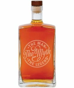 Carson Man Myth Legend Decanter, 25 Oz.