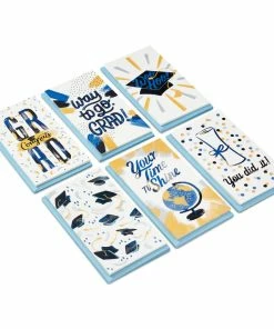 Hallmark Festive Grad Wishes Graduation Cards Assortment, Pack Of 36