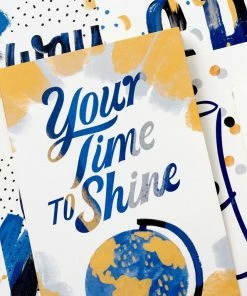 Hallmark Festive Grad Wishes Graduation Cards Assortment, Pack Of 36 -Department Store Shop Casual Painted Money Holder Graduation Cards Assortment 5GEY2015 06