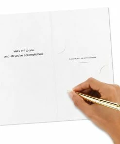 Hallmark Festive Grad Wishes Graduation Cards Assortment, Pack Of 36 -Department Store Shop Casual Painted Money Holder Graduation Cards Assortment 5GEY2015 07