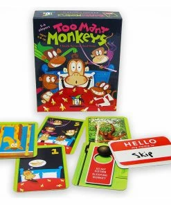 Department Store Shop -Department Store Shop Ceaco Too Many Monkeys Numbers Card Game for Kids 241 02