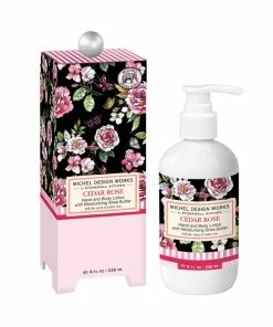 Michel Design Works Cedar Rose Hand And Body Lotion, 8 Oz.