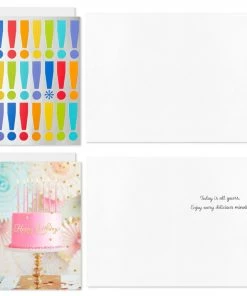 Hallmark Colorful Classic Boxed All-Occasion Cards Assortment, Pack Of 12 -Department Store Shop Celebrate Assorted Boxed AllOccasion Cards 3EDX1204 04