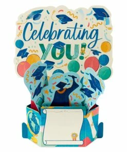 Hallmark Celebrating You 3D Pop-Up Graduation Cards, Pack Of 8 -Department Store Shop Celebrating You Graduation Cards Pack 5GEY2016 03