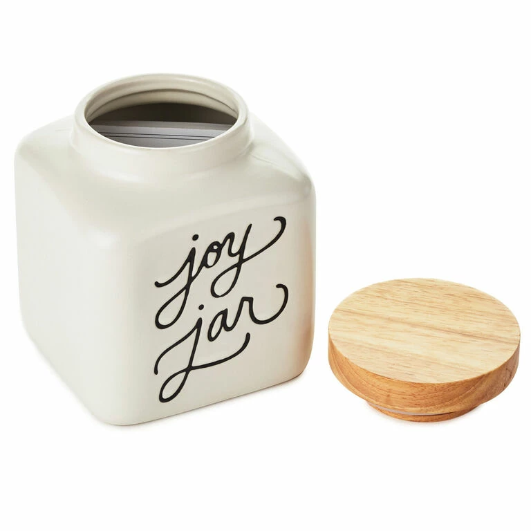 Hallmark Ceramic Joy Jar And Notepad, Set Of 2 2 Hallmark Ceramic Joy Jar And Notepad, Set Of 2 - Image 2