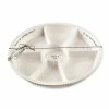 Mud Pie Veggie Dip Serving Tray And Tongs, Set Of 2