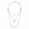 Demdaco Champagne Your Journey Layered Love Necklace, 24"
